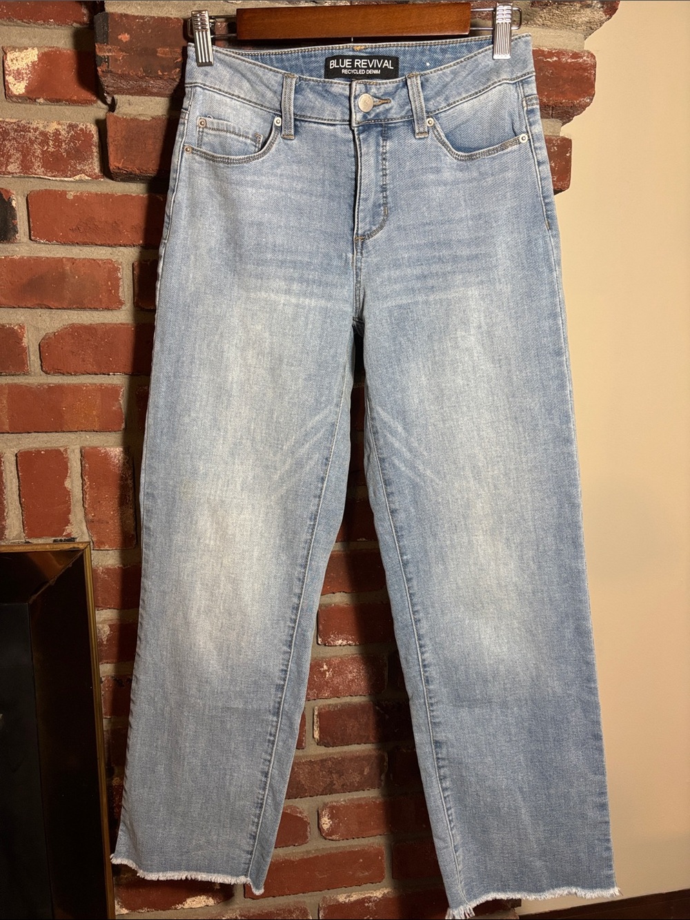 Blue Revival Women's Light Blue Wide Leg Jeans
